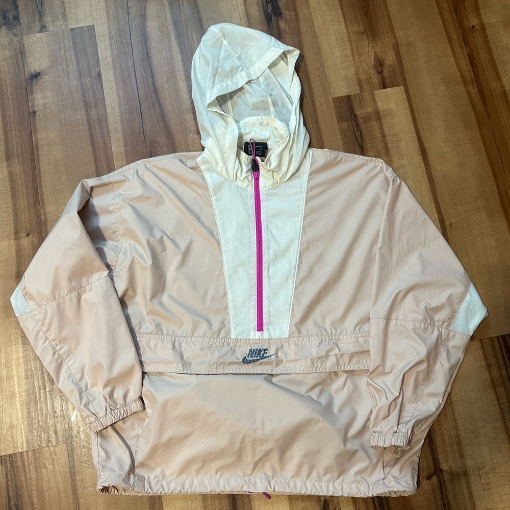 Nike Revolution 1/2 zip jacket that turns to a belt bag/ crossbody bag